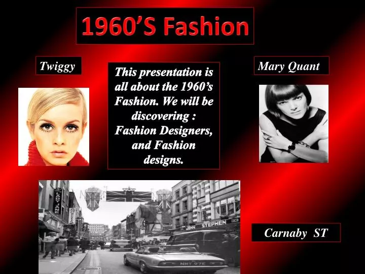 PPT - 1960’S Fashion PowerPoint Presentation, free download - ID:2478163