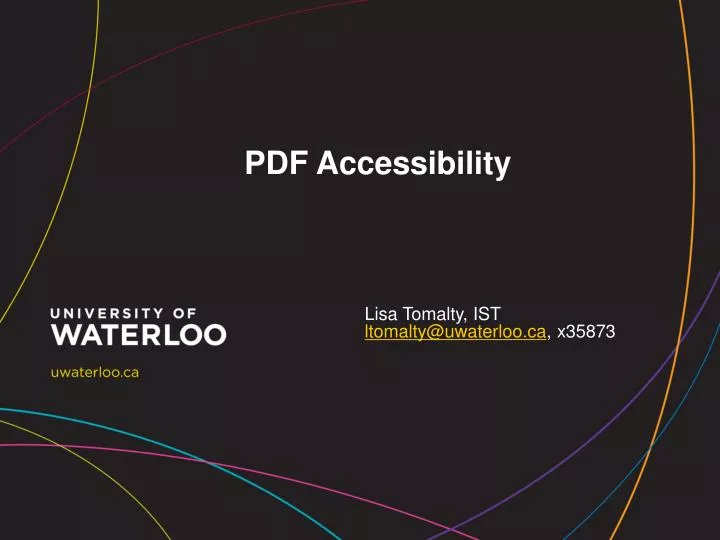 pdf accessibility