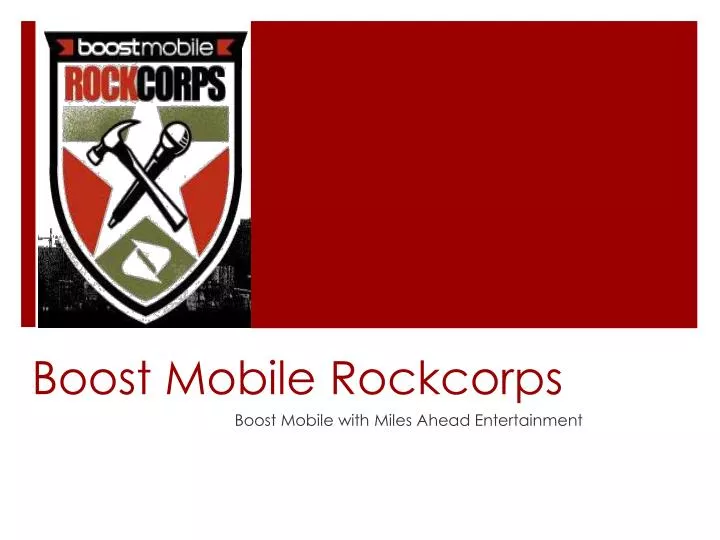 boost mobile rockcorps