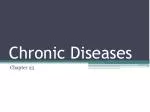 Chronic Diseases - slide 1