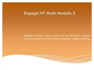 engage ny math module 5