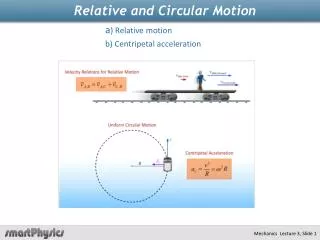 Relative and Circular Motion