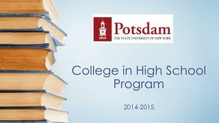 College in High School Program