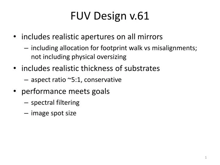fuv design v 61