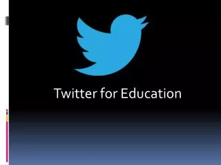 Twitter for Education