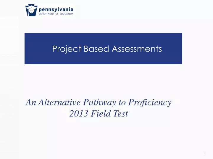 project based assessments