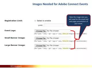 Images Needed for Adobe Connect Events