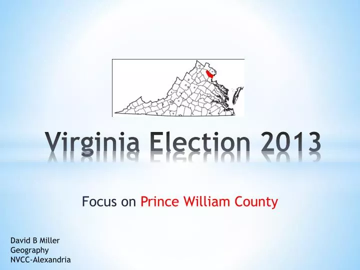 virginia election 2013