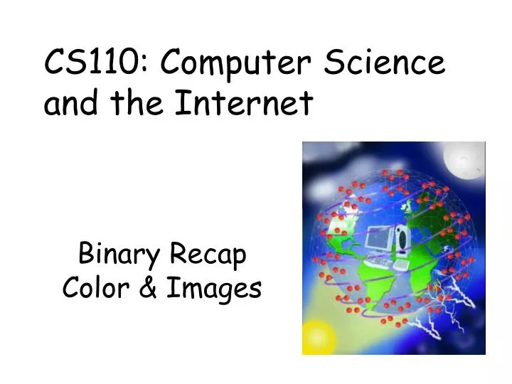 binary recap color images
