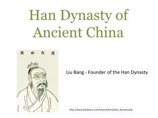 Han Dynasty of Ancient China