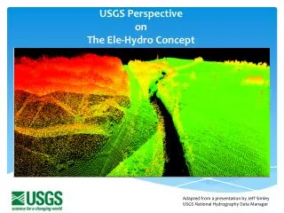 USGS Perspective on The Ele -Hydro Concept