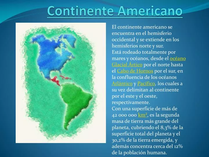 continente americano