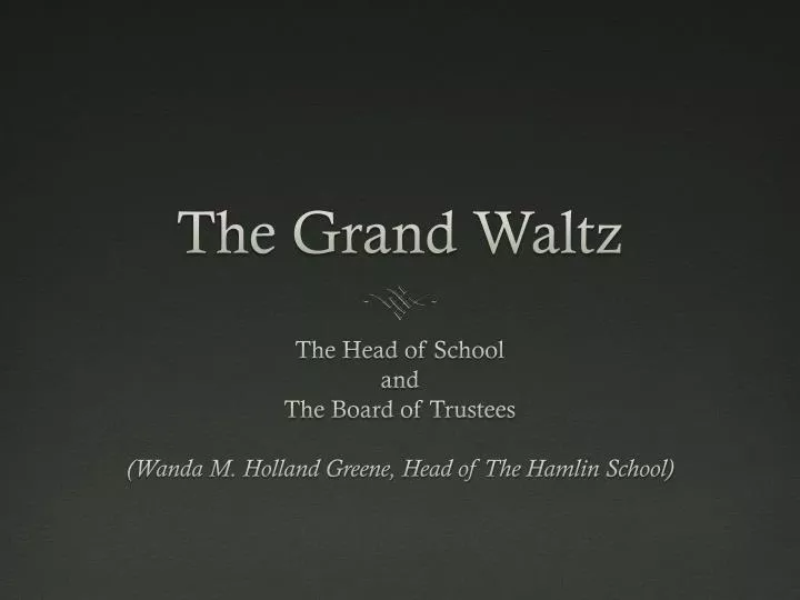 the grand waltz