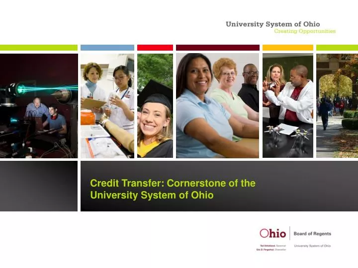credit transfer cornerstone of the university system of ohio