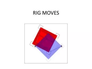 RIG MOVES
