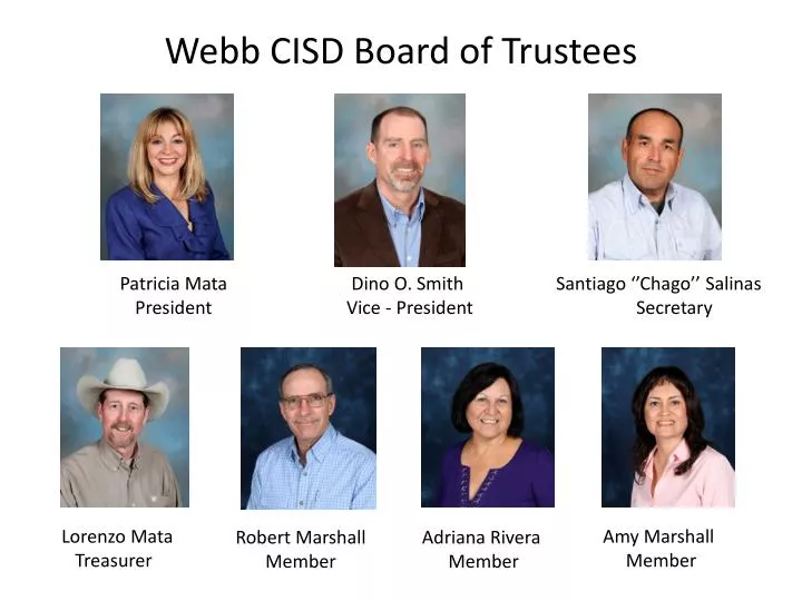 webb cisd board of trustees