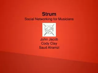 Strum Social Networking for Musicians