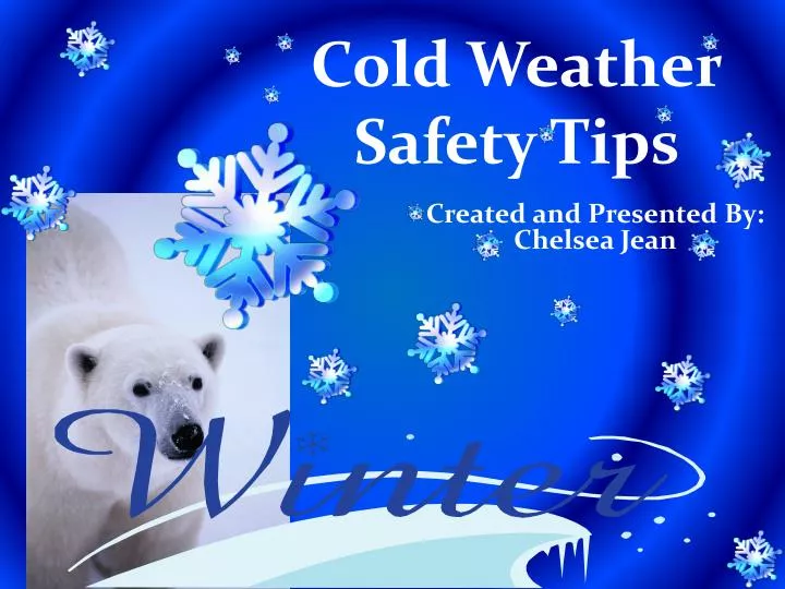 cold weather safety tips