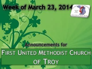 First United Methodist Church of Troy