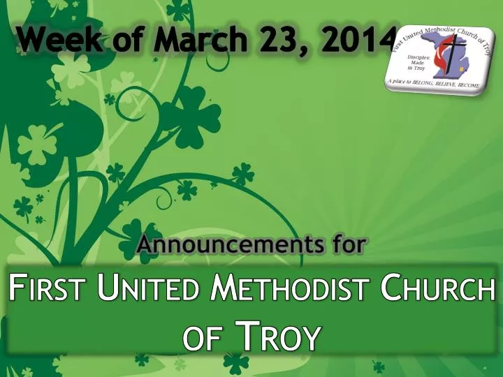 first united methodist church of troy