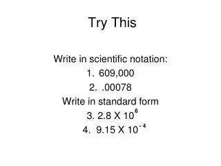 Try This