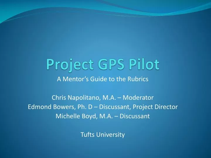 project gps pilot