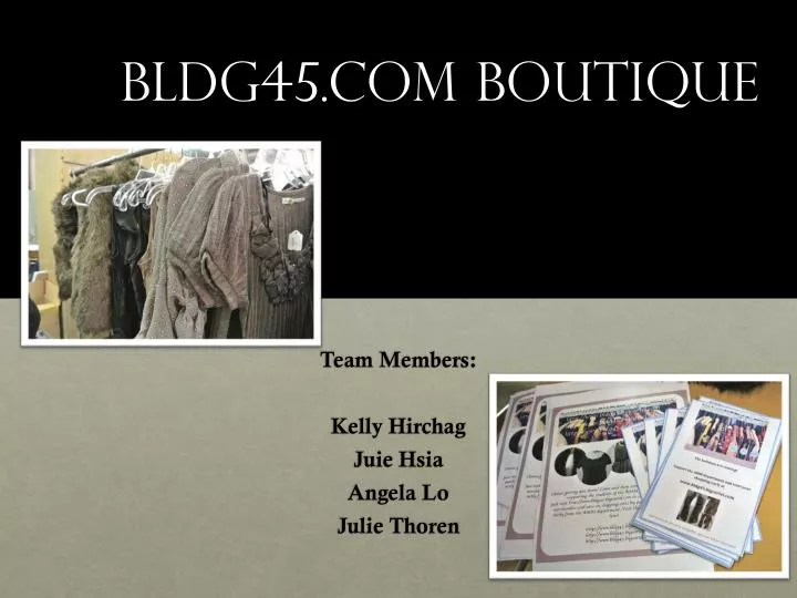 bldg45 com boutique