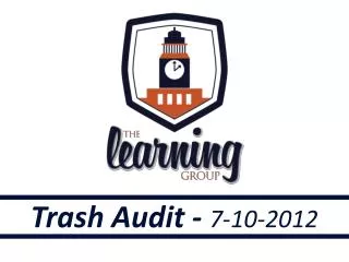 Trash Audit - 7-10-2012