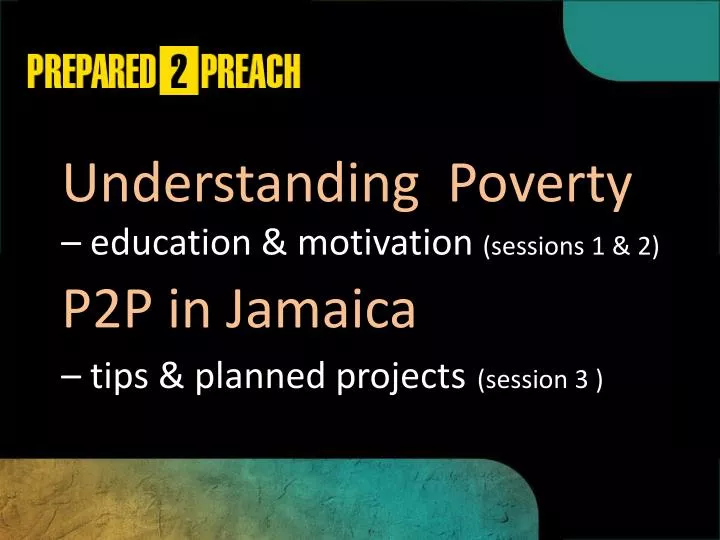 understanding poverty education motivation sessions 1 2
