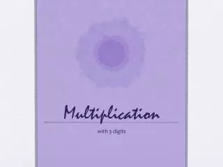 multiplication