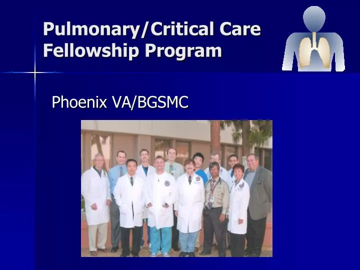 pulmonary critical care fellowship program