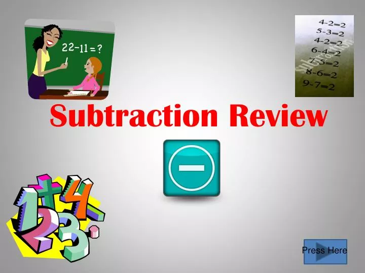 subtraction review