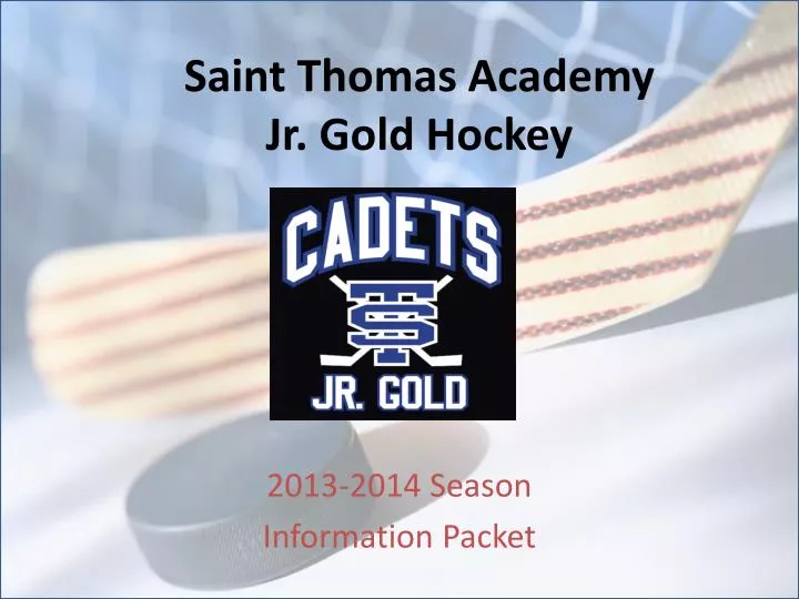 saint thomas academy jr gold hockey