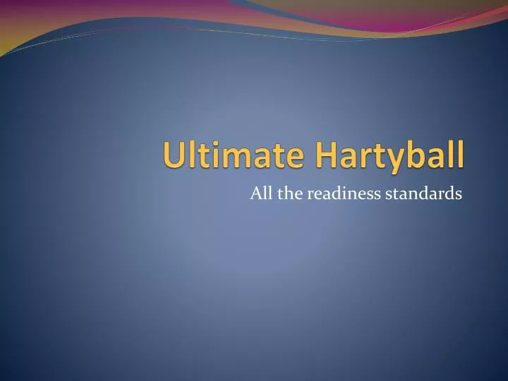 ultimate hartyball
