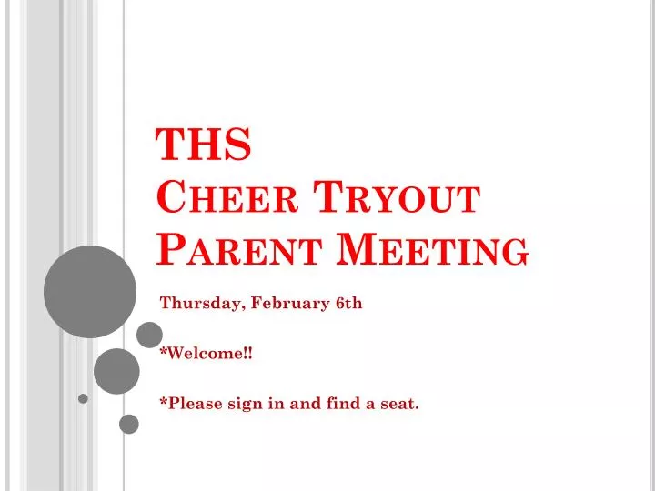 ths cheer tryout parent meeting