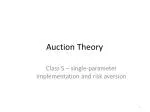 Auction Theory - slide 1