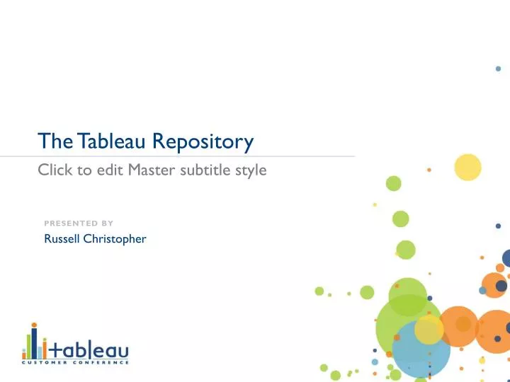 the tableau repository