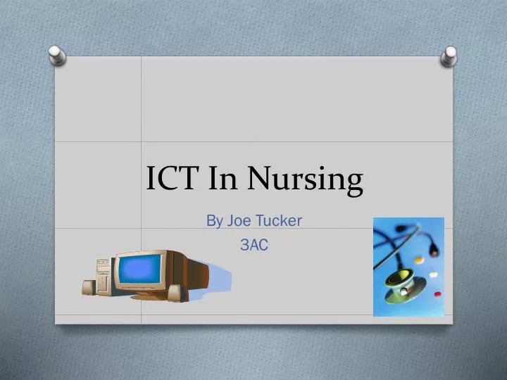 ict in nursing