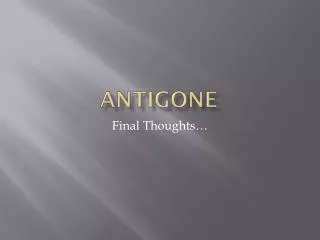 Antigone