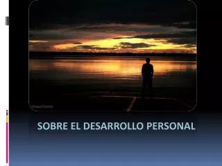sobre el desarrollo personal