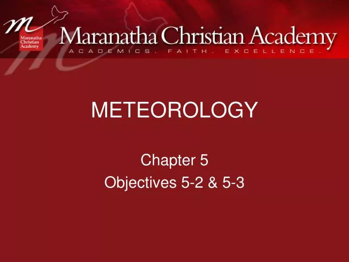 meteorology