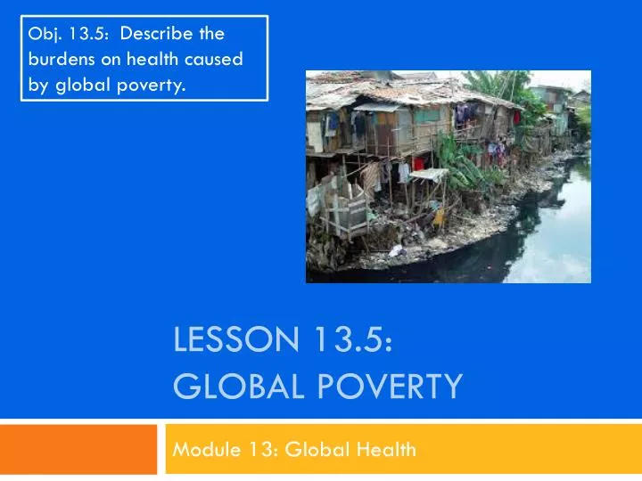 lesson 13 5 global poverty