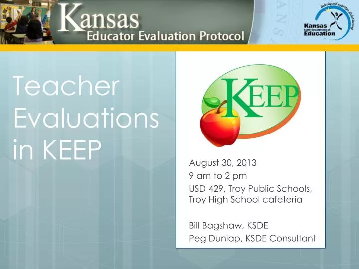 teacher evaluations in keep