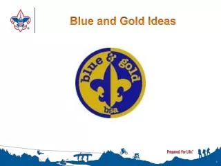 Blue and Gold Ideas