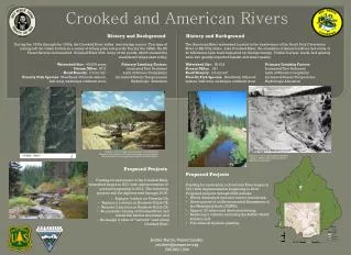 Crooked and American Rivers
