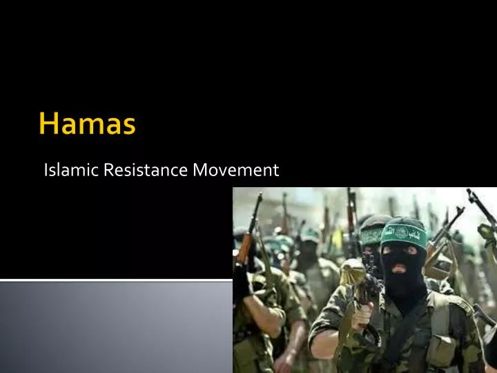 islamic resistance movement