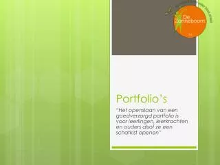 portfolio s