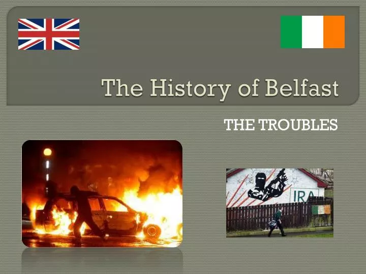 the history of belfast