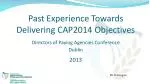 Adapting to CAP 2014: Experience & Challenges for Paying Agencies - slide 1