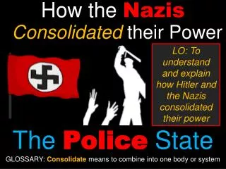 How the Nazis Consolidated their Power The Police State